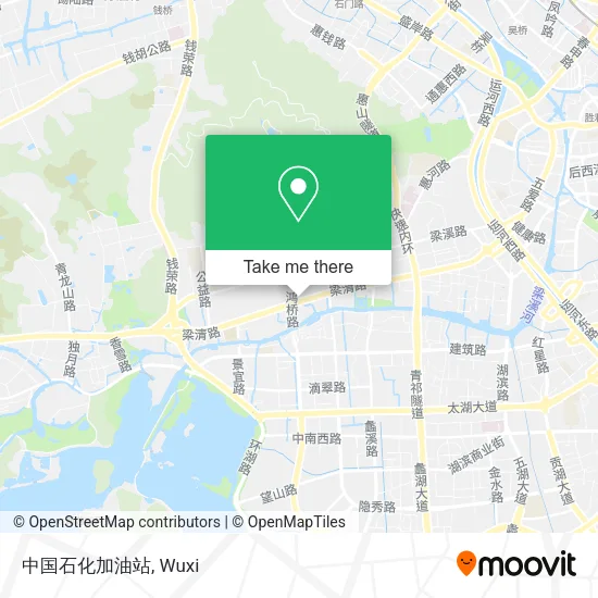 中国石化加油站 map