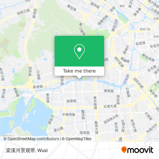 梁溪河景观带 map