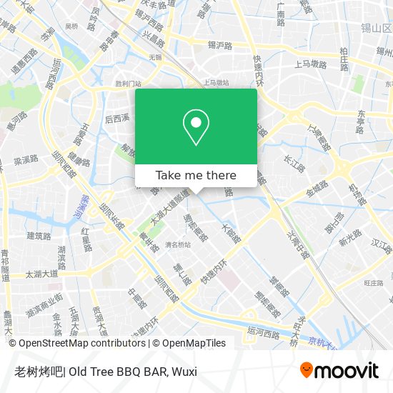 老树烤吧| Old Tree BBQ BAR map