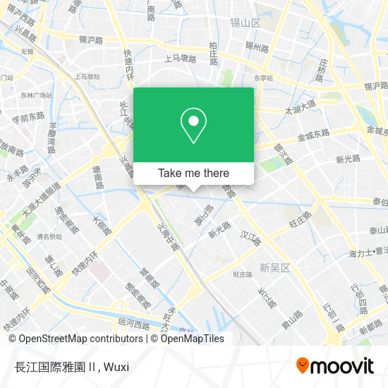 長江国際雅園Ⅱ map