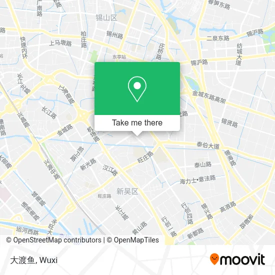 大渡鱼 map