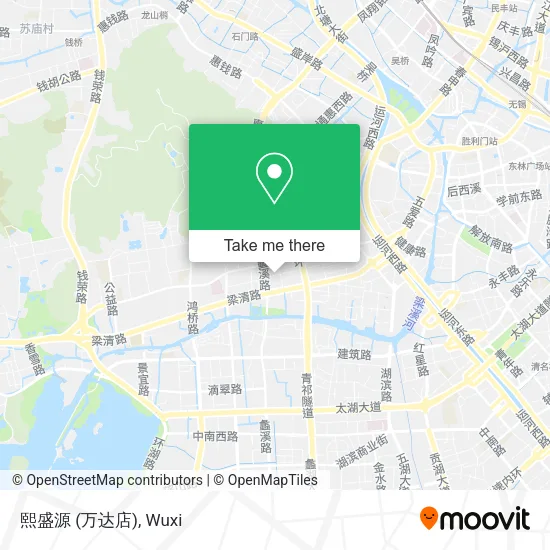 熙盛源 (万达店) map
