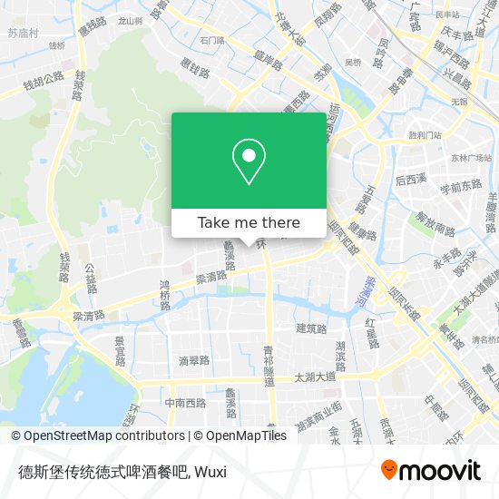 德斯堡传统徳式啤酒餐吧 map