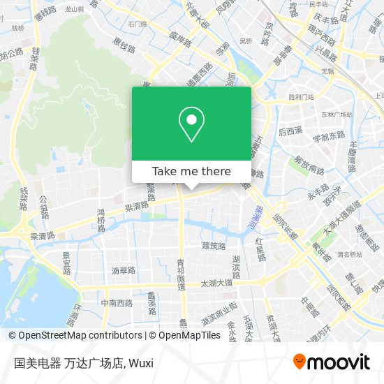 国美电器 万达广场店 map
