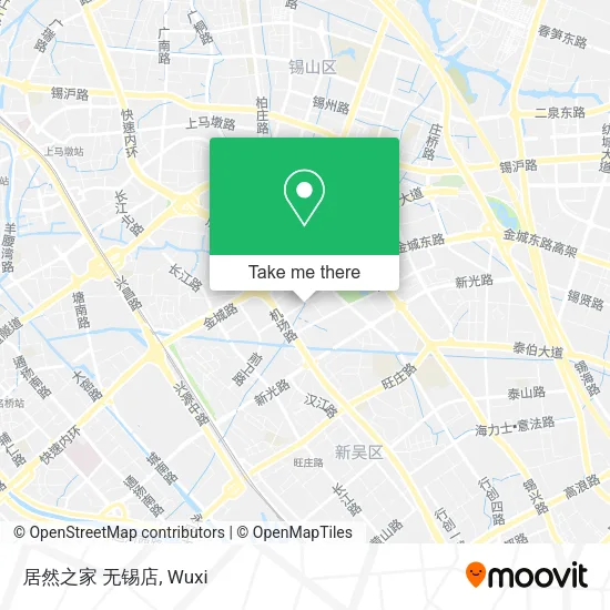 居然之家 无锡店 map