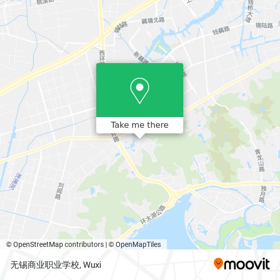 无锡商业职业学校 map