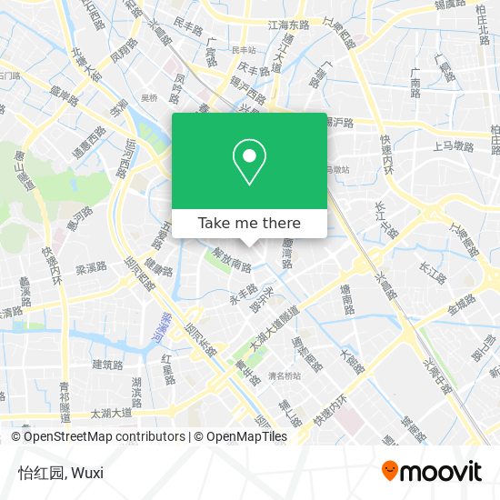 怡红园 map