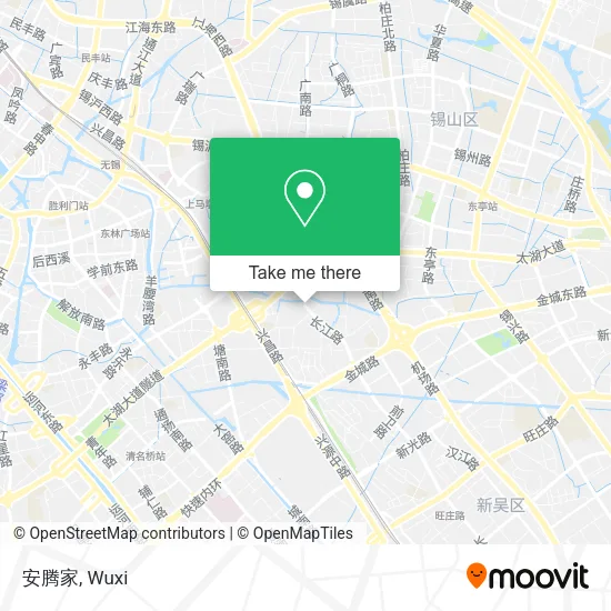 安腾家 map