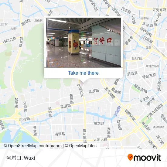 河埒口 map