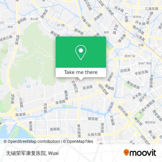 无锡荣军康复医院 map