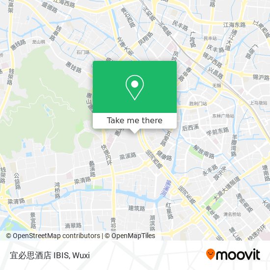 宜必思酒店 IBIS map
