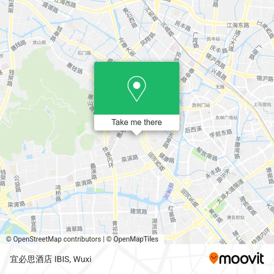 宜必思酒店 IBIS map