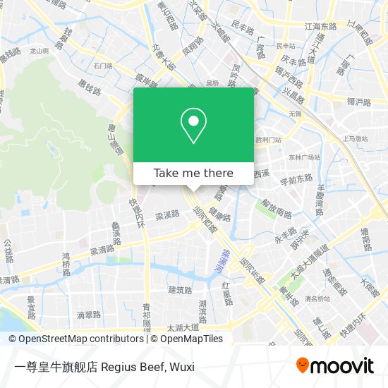 一尊皇牛旗舰店 Regius Beef map