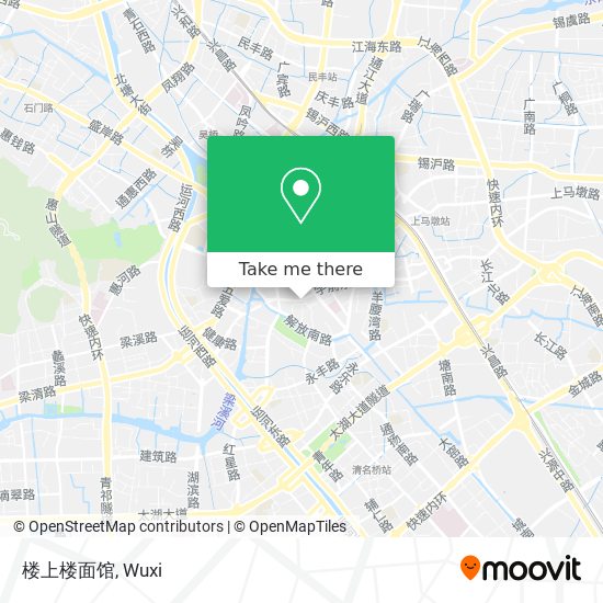 楼上楼面馆 map