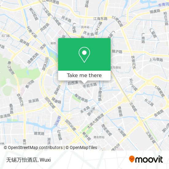 无锡万怡酒店 map