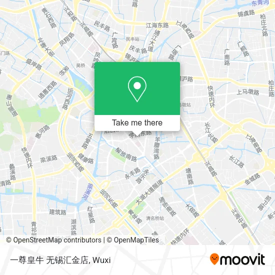 一尊皇牛 无锡汇金店 map
