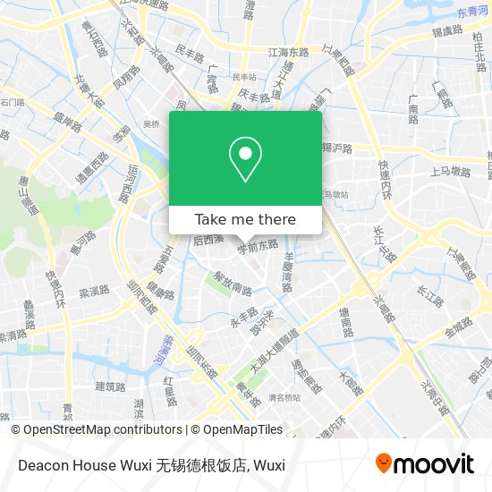 Deacon House Wuxi 无锡德根饭店 map