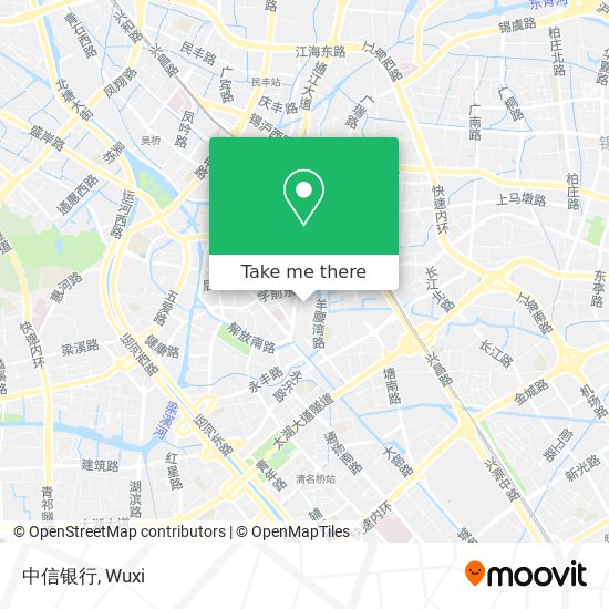中信银行 map