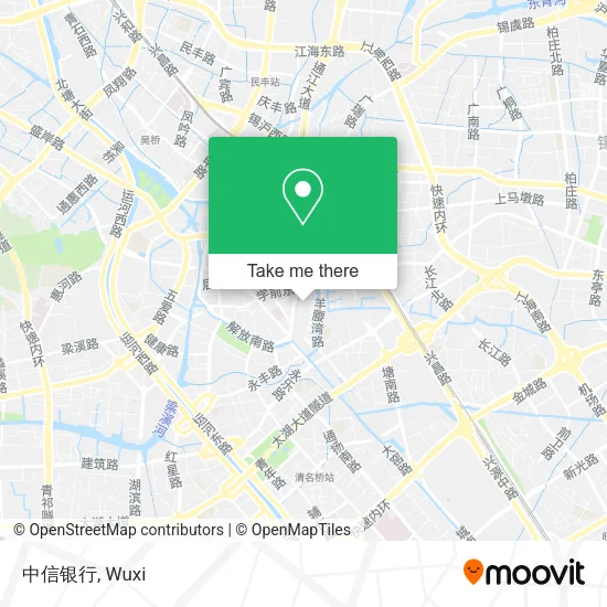 中信银行 map