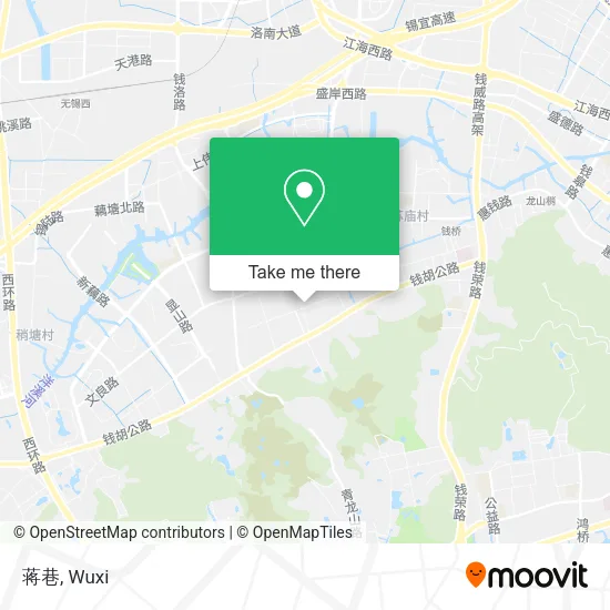蒋巷 map