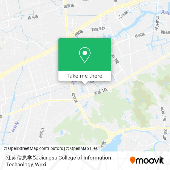 江苏信息学院 Jiangsu College of Information Technology map