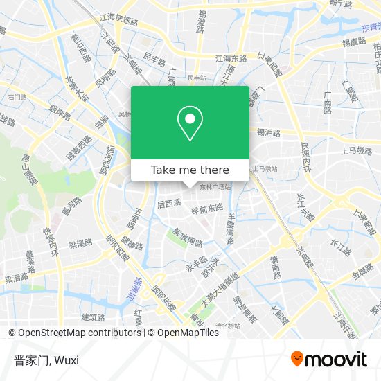 晋家门 map
