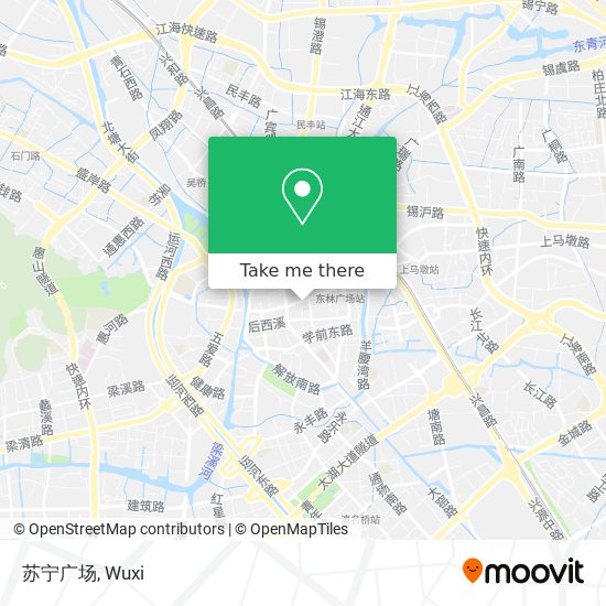 苏宁广场 map