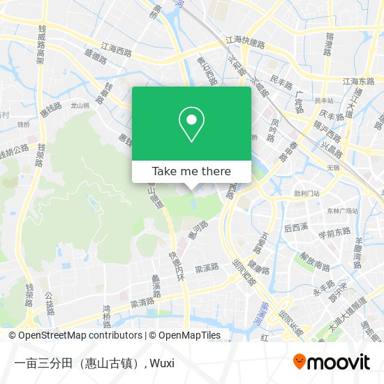 一亩三分田（惠山古镇） map