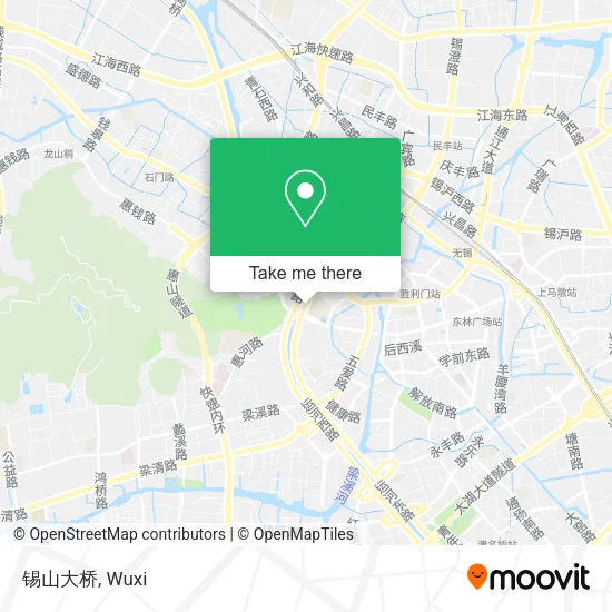 锡山大桥 map
