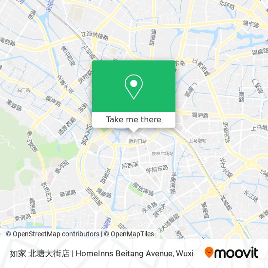 如家 北塘大街店 | HomeInns Beitang Avenue map