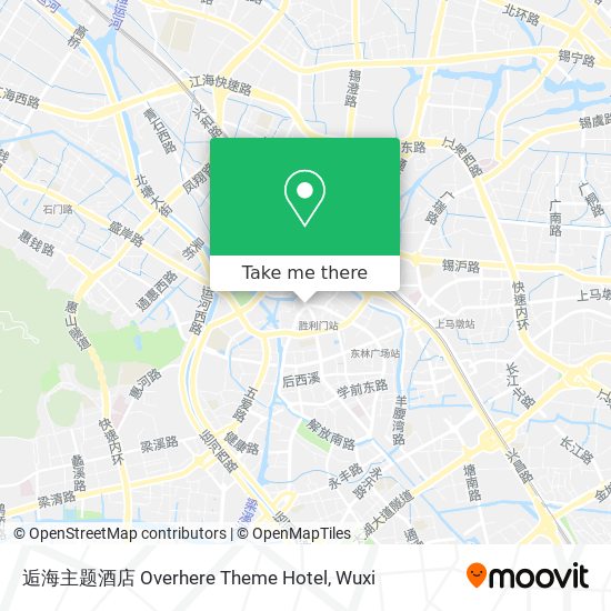 逅海主题酒店 Overhere Theme Hotel map