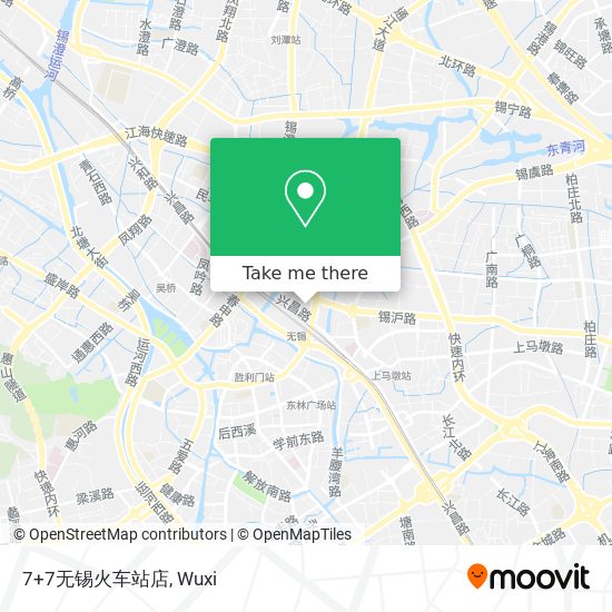 7+7无锡火车站店 map