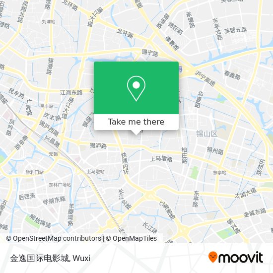 金逸国际电影城 map