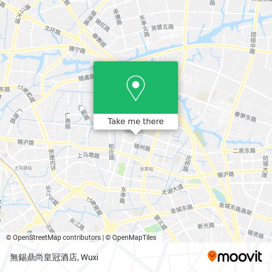 無錫鼎尚皇冠酒店 map