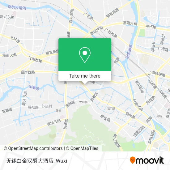 无锡白金汉爵大酒店 map