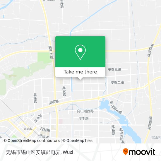 无锡市锡山区安镇邮电弄 map