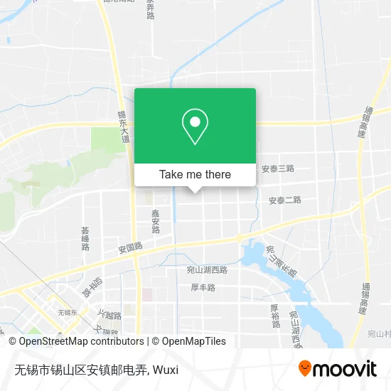 无锡市锡山区安镇邮电弄 map