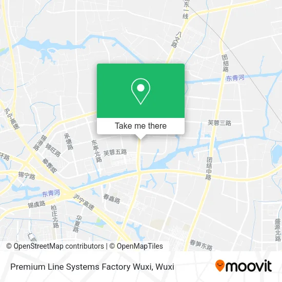 Premium Line Systems Factory Wuxi map
