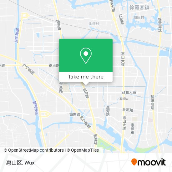惠山区 map