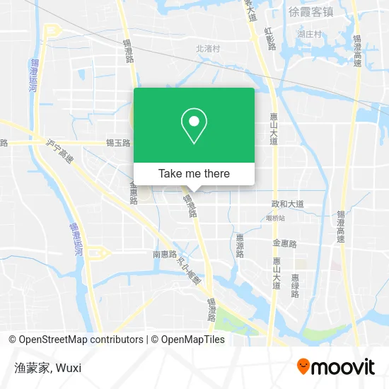 渔蒙家 map
