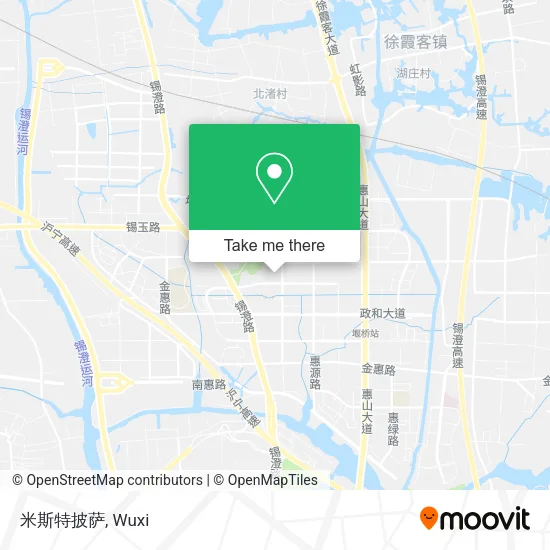 米斯特披萨 map