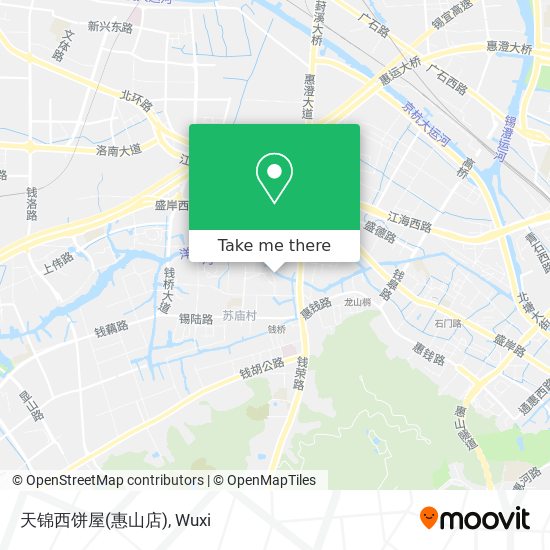 天锦西饼屋(惠山店) map