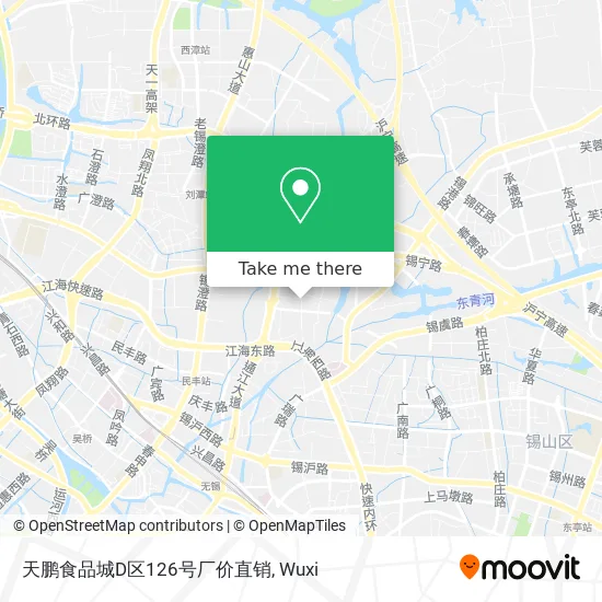 天鹏食品城D区126号厂价直销 map