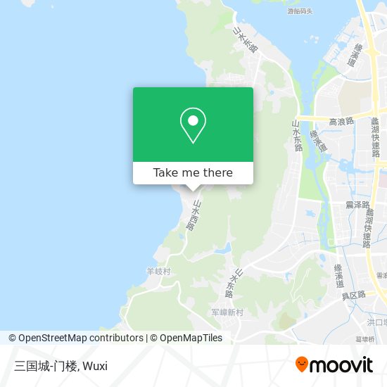 三国城-门楼 map