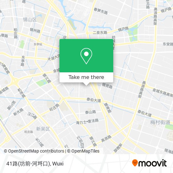 41路(坊前-河埒口) map
