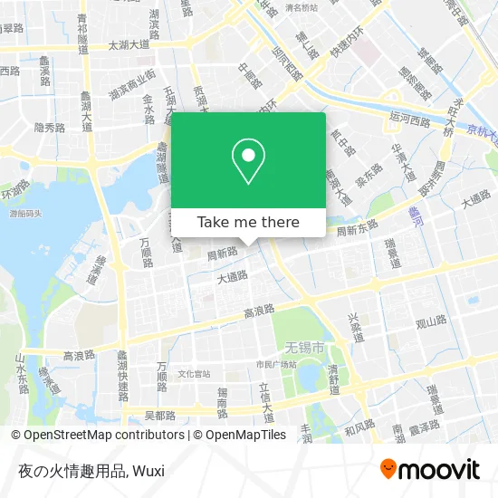 夜の火情趣用品 map