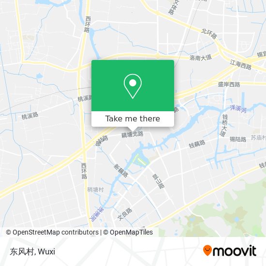 东风村 map