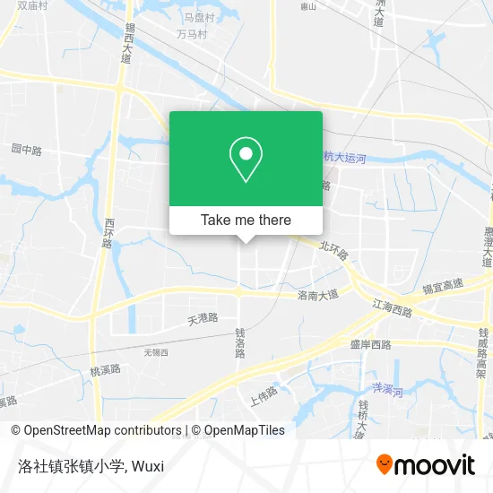 洛社镇张镇小学 map