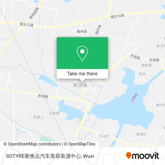 SOTYRE新焦点汽车美容装潢中心 map