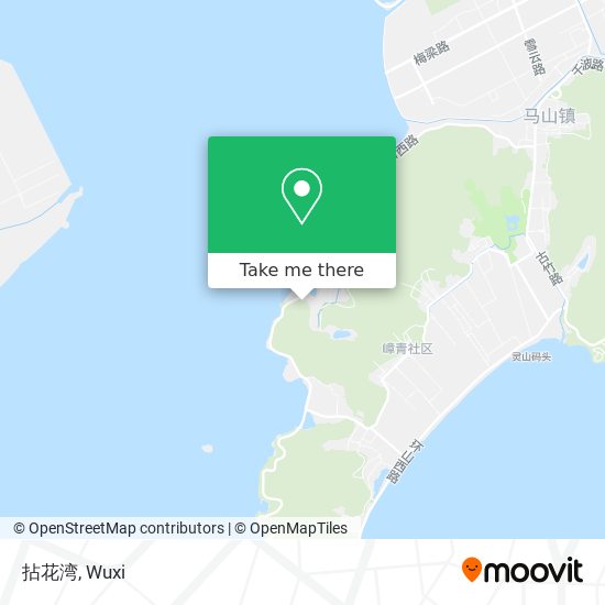 拈花湾 map